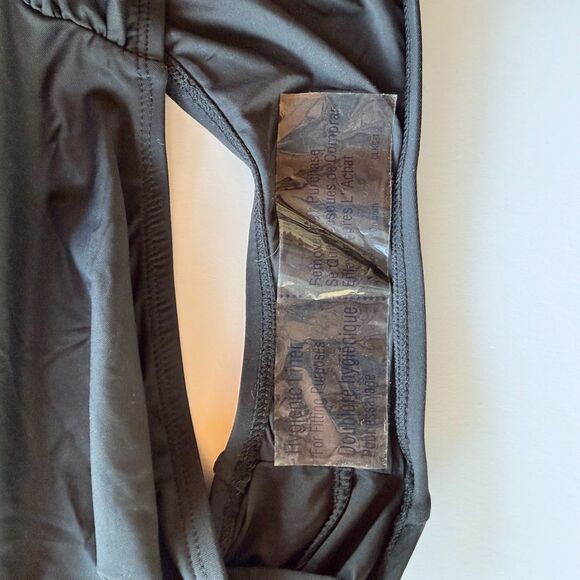 NWT La Blanca Island Goddess Lingerie One Piece in Solid Black Size 12 - Picture 12 of 16